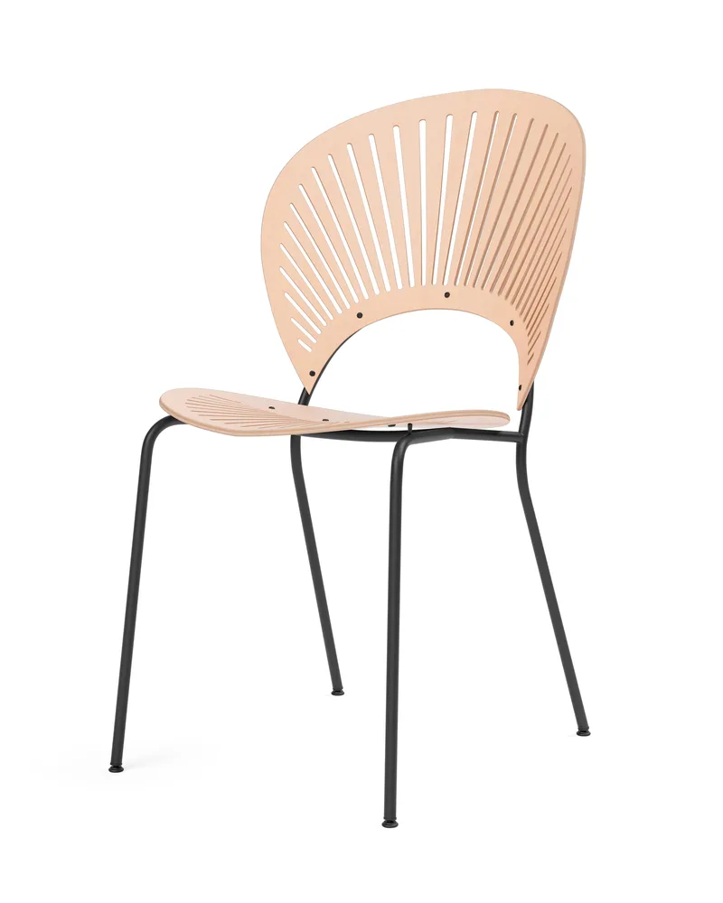 Trinidad von Fredericia in Beech, lacquer, FSC Mix 70%, Black, smooth – Produktfoto 1 von 4