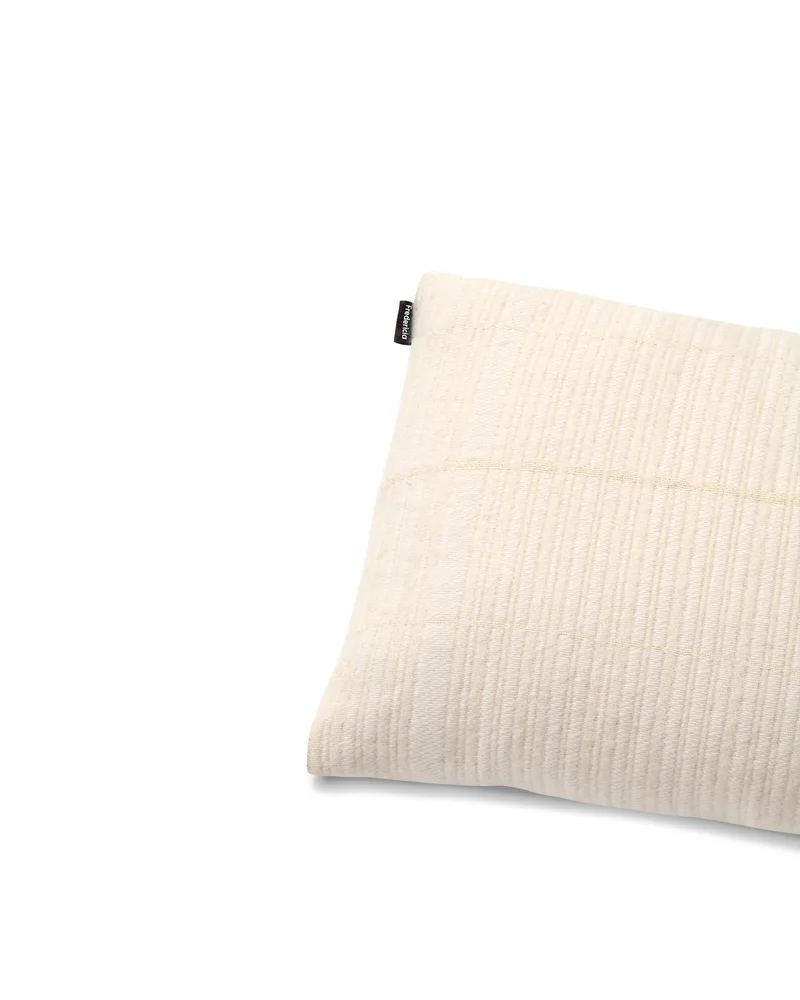 Grid Decorative Cushion van Fredericia in Off-white tone in tone – productfoto 1 van 2