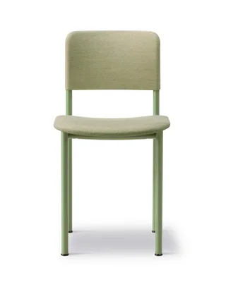 Plan Chair Fully Upholstered von Fredericia in Steelcut Quartet 924, Modernist green – Produktfoto 3 von 3