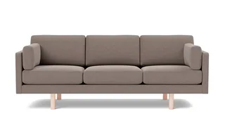 EJ220 Sofa, 3 seater, 212 cm de Fredericia en Erik 9998 Broken Grey, Oak soap treated, FSC Mix 70% – photo du produit 4 sur 4