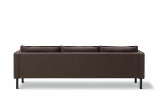 Jota Sofa on Legs, 3-pers., 231 cm von Fredericia in Technicolour 370, Oak black lacquer FSC Mix 70%, Arm cushions not included – Produktfoto 2 von 4