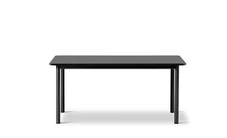 Plan Table 160 x 90 by Fredericia in Black linoleum, Black, 160 × 90 cm, height 73 cm – product photo 2 of 2
