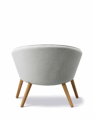Ditzel Lounge Chair van Fredericia in Hallingdal 116, Oak oil, FSC Mix 70% – productfoto 2 van 4