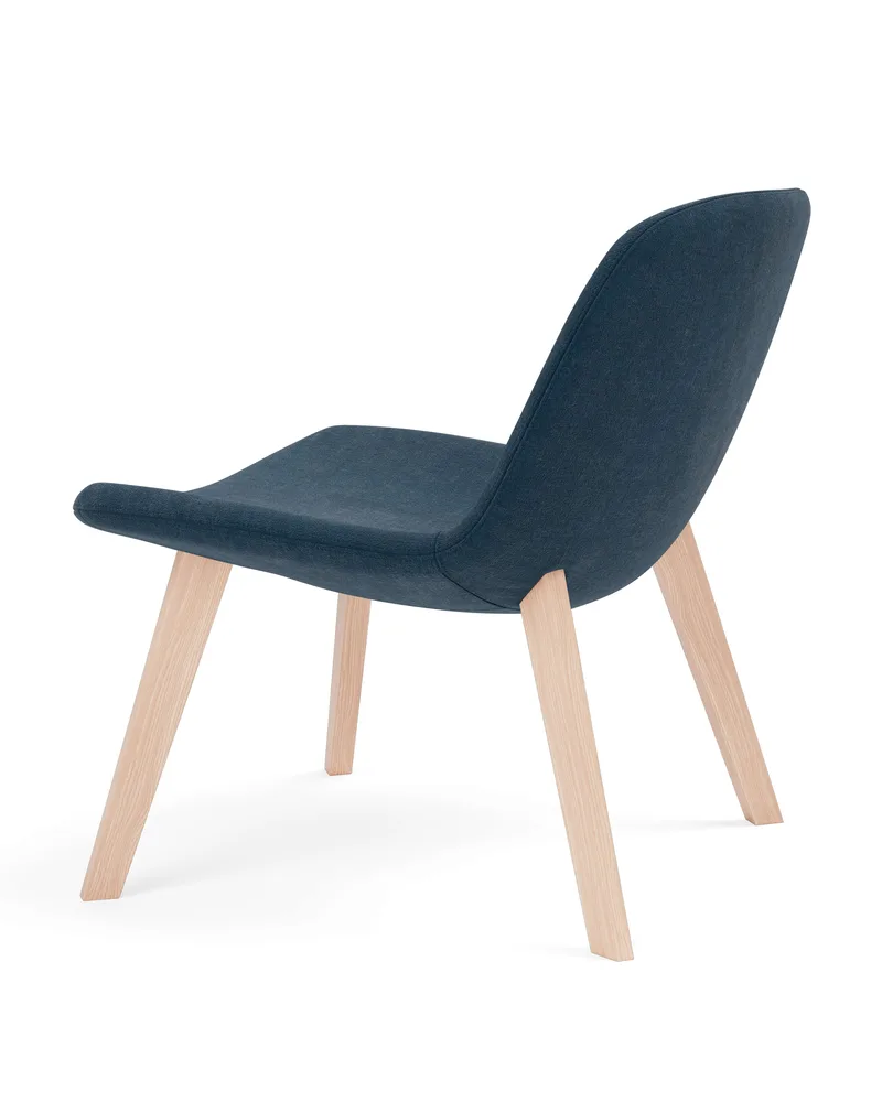Eyes Lounge Wood base by Fredericia in Gentle 873, Oak lacquer – product photo 3 of 4