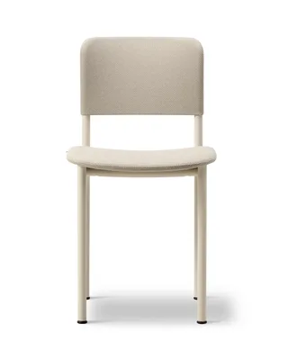 Plan Chair Fully Upholstered von Fredericia in Twillwool 1301, Chalk – Produktfoto 4 von 4