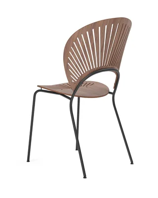 Trinidad de Fredericia en Walnut lacquer, FSC Mix 70%, Black, smooth – photo du produit 4 sur 6