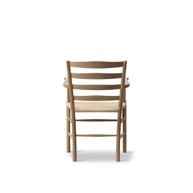 Klint Armchair by Fredericia in Natural paper cord, Oak oil, FSC Mix 70% – product photo 2 of 4