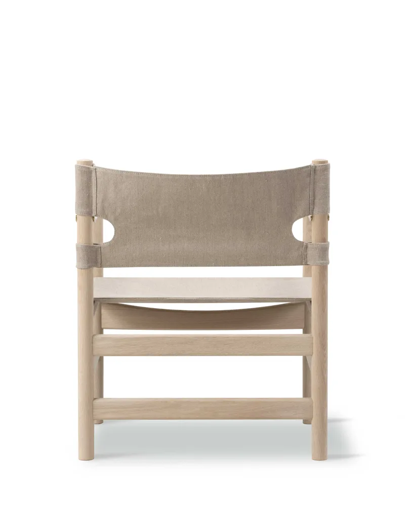 Canvas 21 Chair van Fredericia in Natural canvas, Oak soap, FSC Mix 70% – productfoto 2 van 4