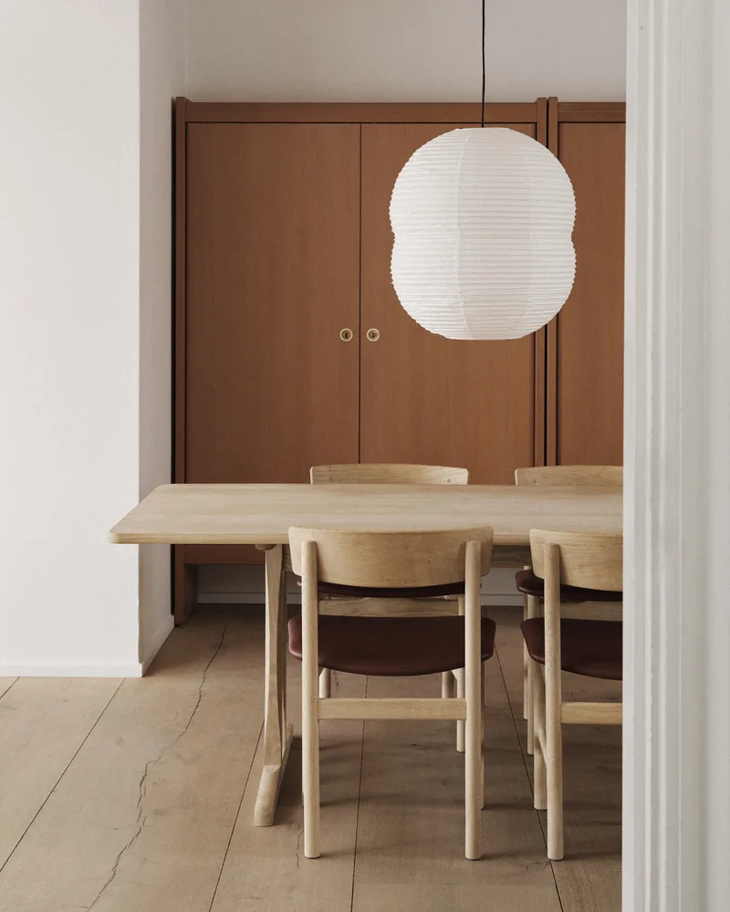 Mogensen C18 Shaker Table 220 cm by Fredericia in Oak soap, FSC Mix 70% – interior photo 1 of 5