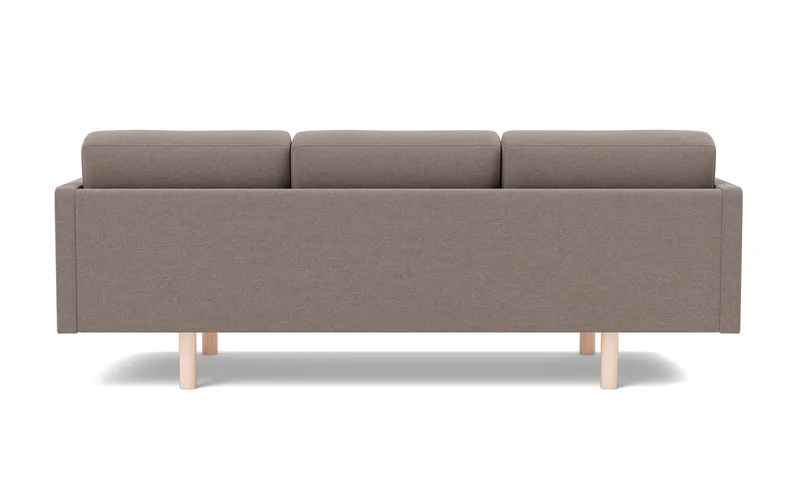 EJ220 Sofa, 3 seater, 212 cm de Fredericia en Erik 9998 Broken Grey, Oak soap treated, FSC Mix 70% – photo du produit 2 sur 4