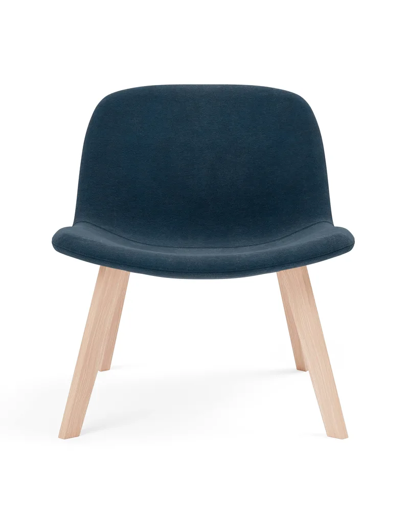 Eyes Lounge Wood base by Fredericia in Gentle 873, Oak lacquer – product photo 4 of 4