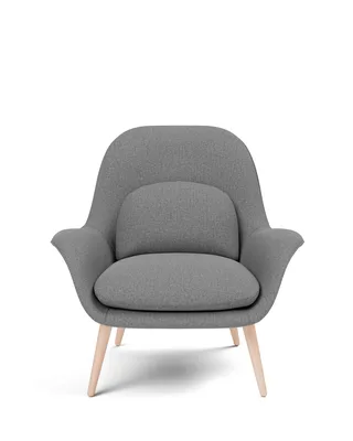 Swoon Lounge by Fredericia in Sunniva 242, Oak lacquer, FSC Mix 70% – product photo 4 of 4