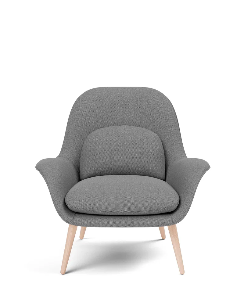 Swoon Lounge by Fredericia in Sunniva 242, Oak lacquer, FSC Mix 70% – product photo 4 of 4