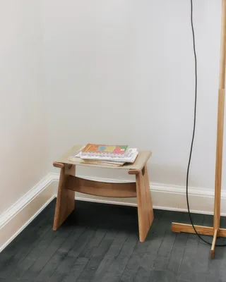 Seto Stool von Fredericia in Natural canvas, Oak light oil – FSC Mix 70% – Ambientefoto 1 von 6