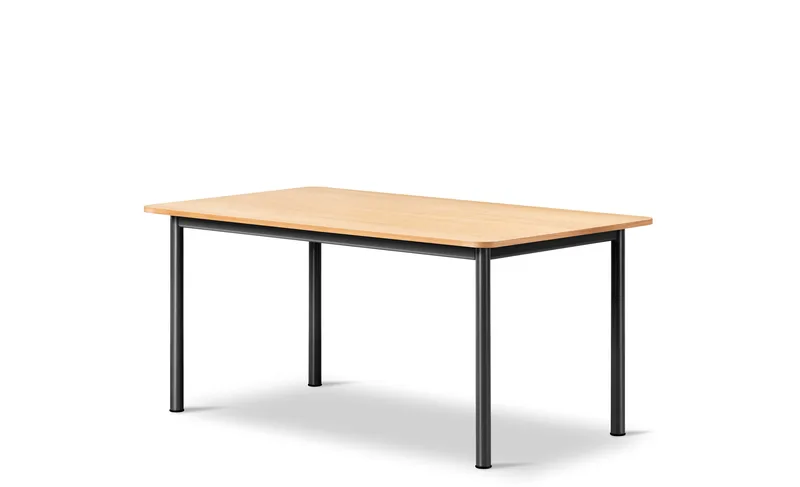 Plan Table 160 x 90 by Fredericia in Oak veneer lacquered, FSC Mix 70%, Black, 160 × 90 cm, height 73 cm – product photo 1 of 2