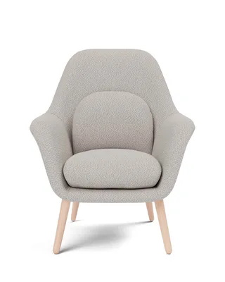 Swoon Lounge Petit Wood base by Fredericia in Elle 230, Oak lacquer, FSC Mix 70% – product photo 4 of 4