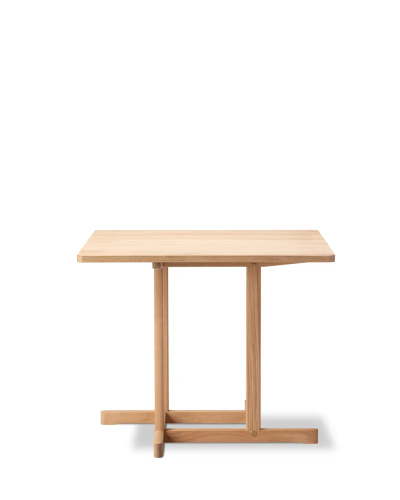 BM80 Mogensen Shaker Table, 90x90 cm von Fredericia in Oak light oil, FSC Mix 70% – Produktfoto 2 von 2