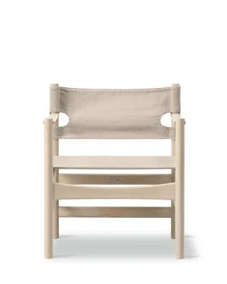 Canvas 21 Chair van Fredericia in Natural canvas, Oak soap, FSC Mix 70% – productfoto 4 van 4