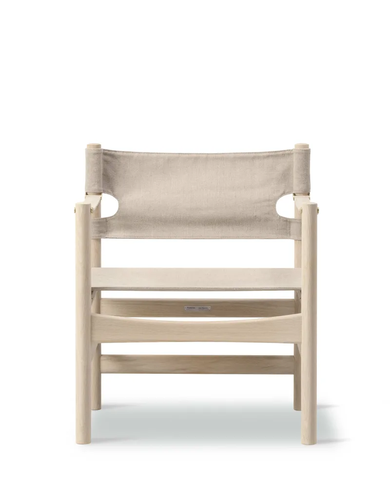 Canvas 21 Chair van Fredericia in Natural canvas, Oak soap, FSC Mix 70% – productfoto 4 van 4