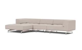 Delphi Elements - Configuration A van Fredericia in Steelcut Trio, 213, Brushed aluminium – productfoto 1 van 4