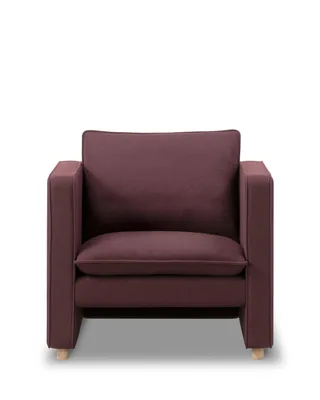 Jota Lounge Chair van Fredericia in Vidar 693, Oak light oil, FSC Mix 70%, Arm cushions not included – productfoto 10 van 10