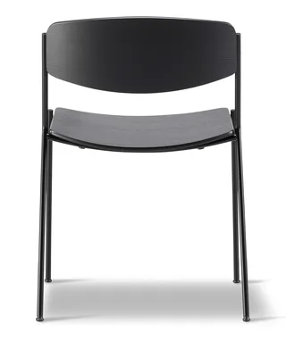 Lynderup Chair by Fredericia in Black ash, FSC Mix 70%, Black lacquer – product photo 7 of 8