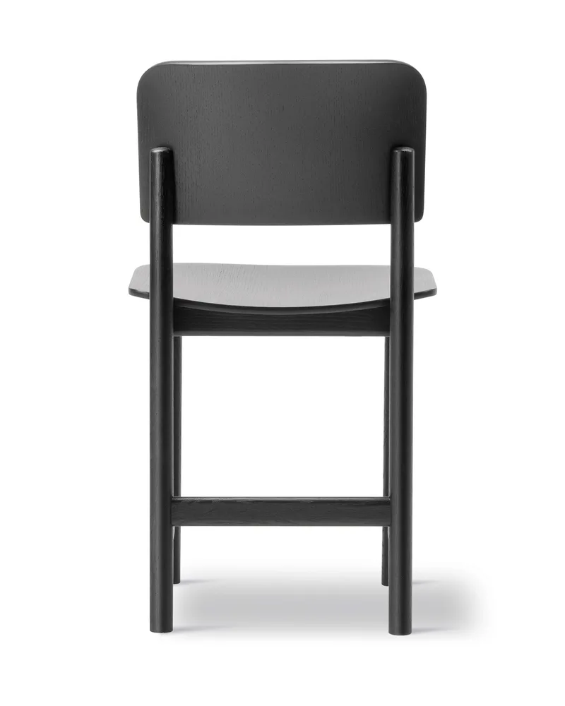 Plan Wood Chair by Fredericia in Black ash, FSC Mix 70% – product photo 2 of 4