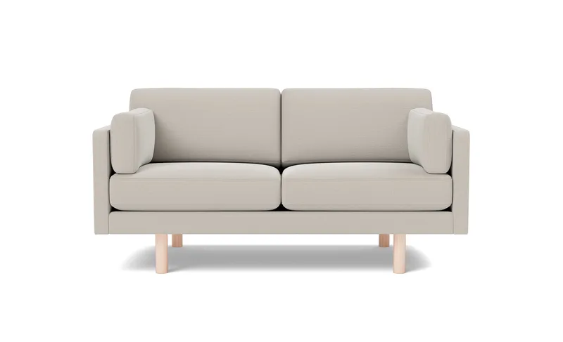 EJ220 Sofa, 2 seater, 163 cm de Fredericia en Erik 3790 Linen, Oak soap treated, FSC Mix 70% – photo du produit 4 sur 4