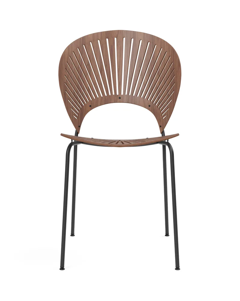 Trinidad de Fredericia en Walnut lacquer, FSC Mix 70%, Black, smooth – photo du produit 6 sur 6