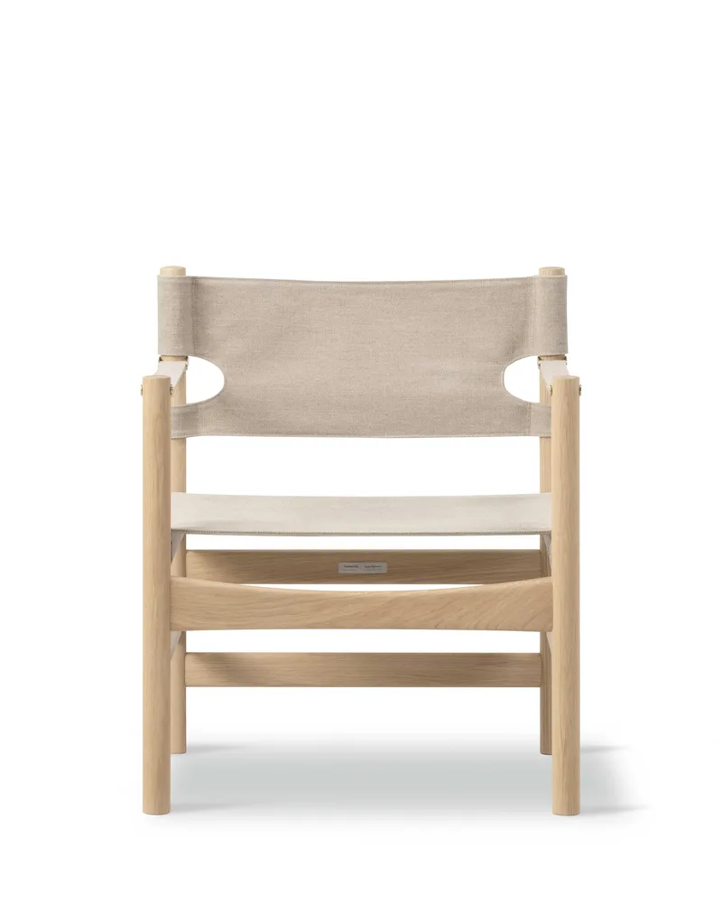 Canvas 21 Chair van Fredericia in Natural canvas, Oak light oil, FSC Mix 70% – productfoto 5 van 5