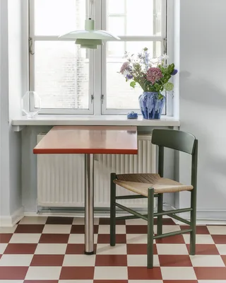 J39 Mogensen Chair von Fredericia in Natural paper cord, Beech khaki green, FSC Mix 70% – Ambientefoto 3 von 7