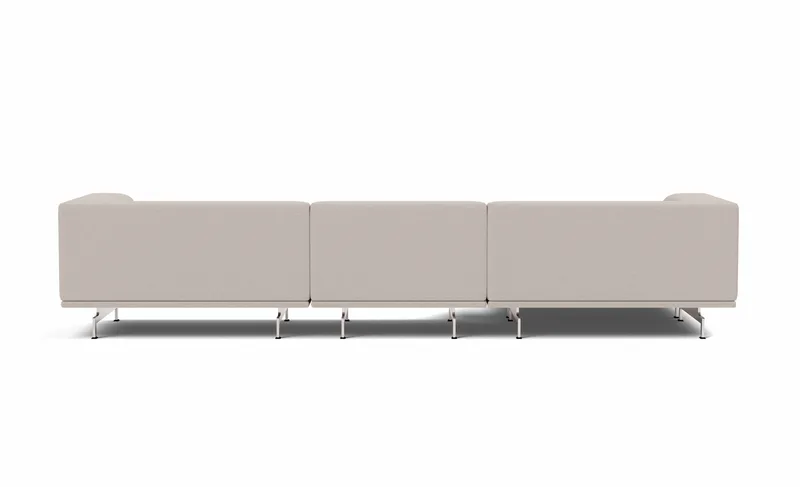 Delphi Elements - Configuration A van Fredericia in Steelcut Trio, 213, Brushed aluminium – productfoto 2 van 4