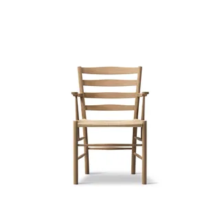 Klint Armchair by Fredericia in Natural paper cord, Oak oil, FSC Mix 70% – product photo 4 of 4