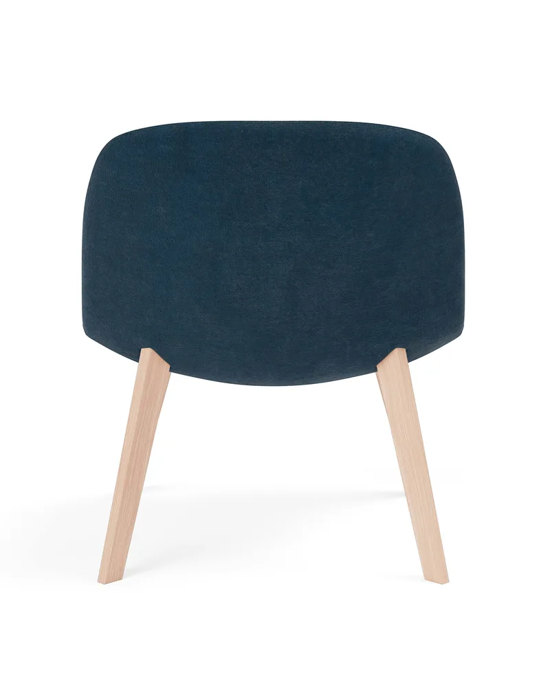 Eyes Lounge Wood base by Fredericia in Gentle 873, Oak lacquer – product photo 2 of 4