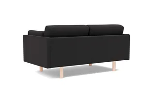 EJ220 Sofa, 2 seater, 163 cm de Fredericia en Re-Wool 198, Oak soap treated, FSC Mix 70% – photo du produit 3 sur 4