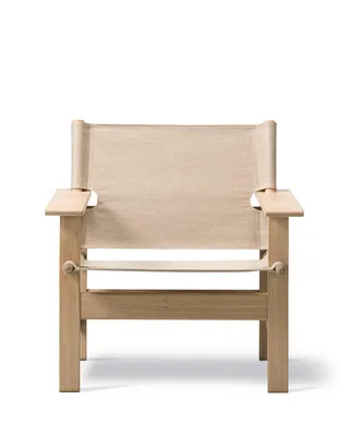 The Canvas Chair by Fredericia in Natural canvas, Oak light oil, FSC Mix 70% – product photo 6 of 6