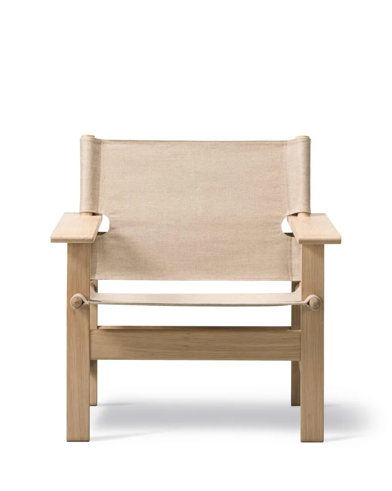 The Canvas Chair by Fredericia in Natural canvas, Oak light oil, FSC Mix 70% – product photo 6 of 6