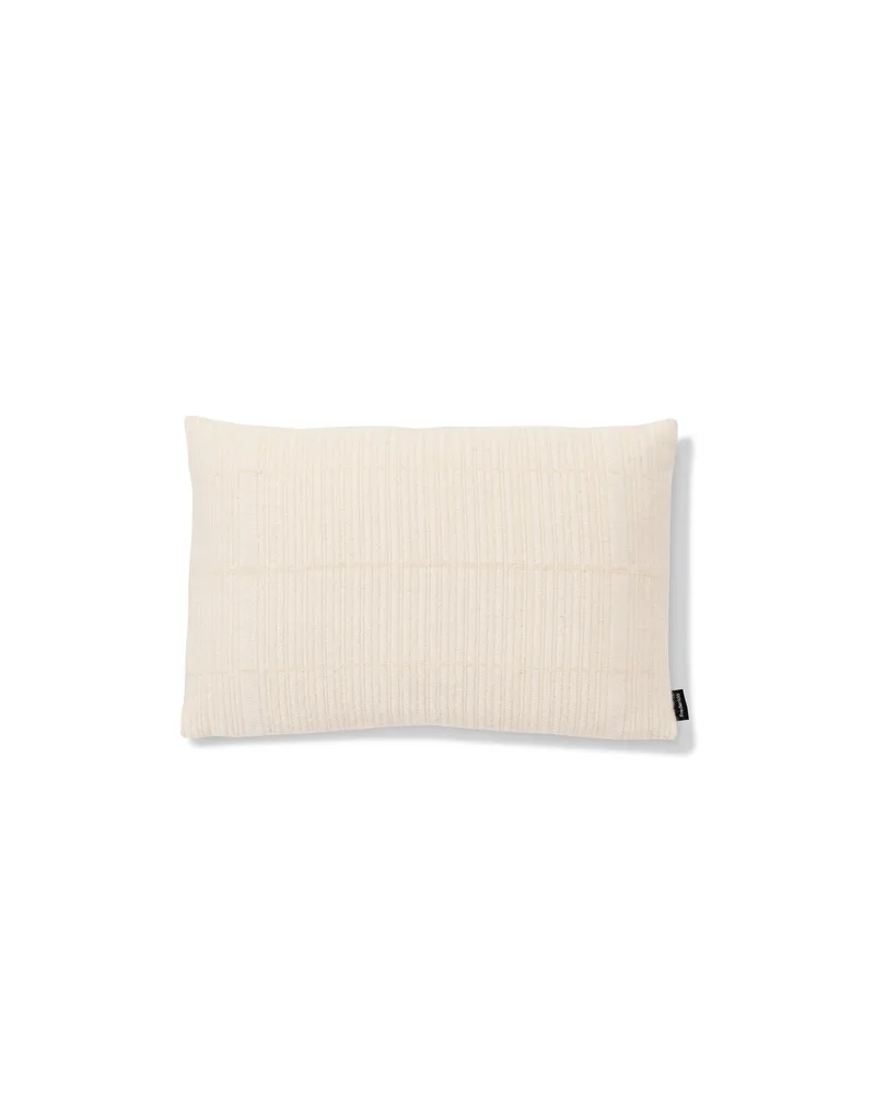 Grid Decorative Cushion van Fredericia in Off-white tone in tone – productfoto 2 van 2