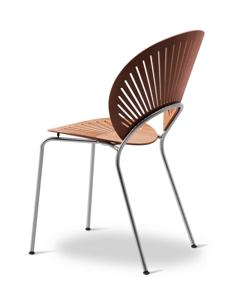 Trinidad van Fredericia in Oregon pine aged lacquer, Chrome – productfoto 5 van 6