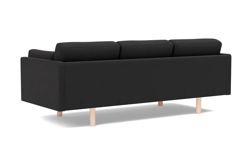 EJ220 Sofa, 3 seater, 212 cm von Fredericia in Re-Wool 198, Oak soap treated, FSC Mix 70% – Produktfoto 3 von 4