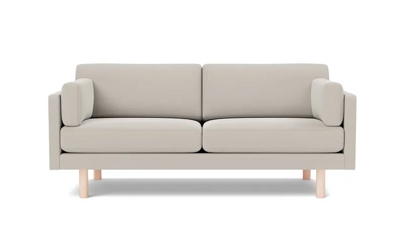 EJ220 Sofa, 2½ seater, 185 cm by Fredericia in Erik 3790 Linen, Oak soap treated, FSC Mix 70% – product photo 4 of 4