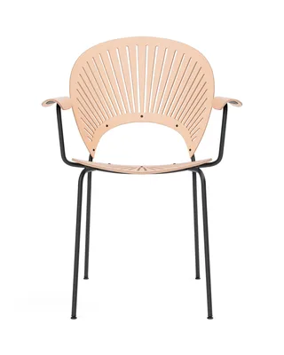 Trinidad Armchair de Fredericia en Beech, lacquer, FSC Mix 70%, Black, smooth – photo du produit 4 sur 4