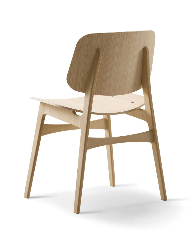 Søborg Wood Base by Fredericia in Oak lacquer, FSC Mix 70% – product photo 2 of 3