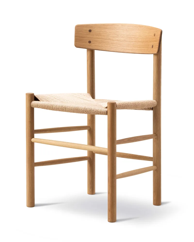 J39 Mogensen Chair by Fredericia in Natural paper cord, Oak oil, FSC Mix 70% – product photo 1 of 5