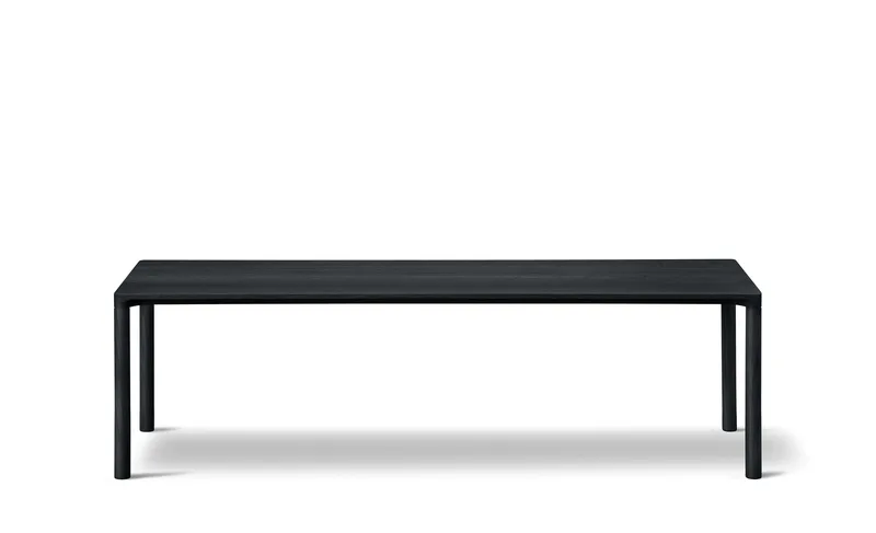 Piloti Wood, 120x39 cm von Fredericia in Oak black lacquer, FSC Mix 70%, 35 cm – Produktfoto 2 von 2