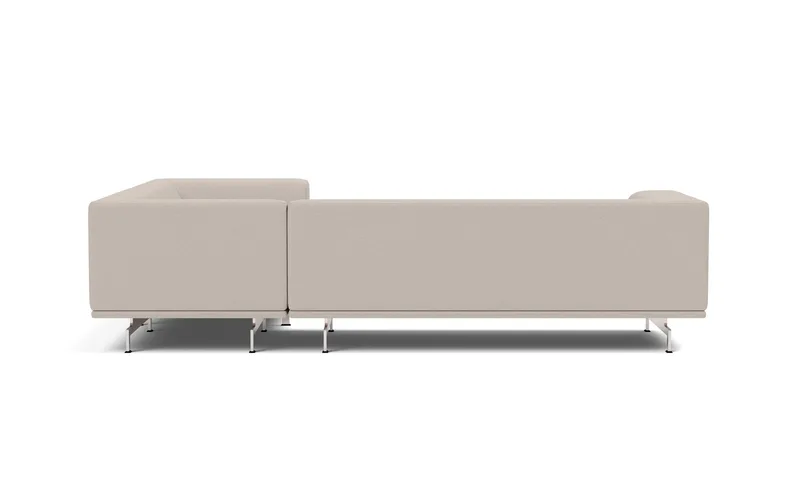 Delphi Elements - Configuration D von Fredericia in Steelcut Trio, 213, Brushed aluminium – Produktfoto 2 von 4