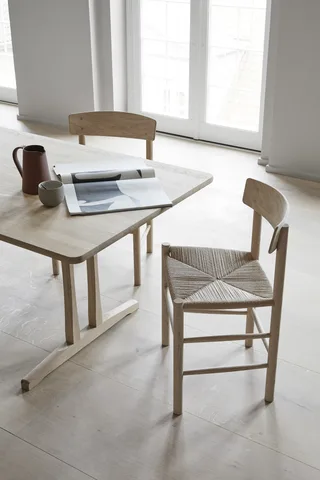 J39 Mogensen Chair by Fredericia in Natural paper cord, Oak soap, FSC Mix 70% – interior photo 5 of 7
