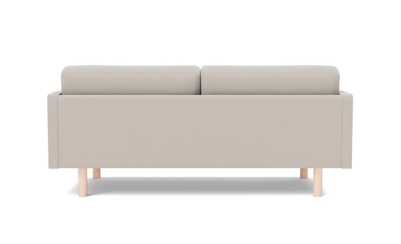 EJ220 Sofa, 2½ seater, 185 cm by Fredericia in Erik 3790 Linen, Oak soap treated, FSC Mix 70% – product photo 3 of 4