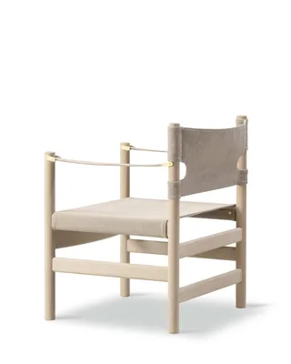Canvas 21 Chair van Fredericia in Natural canvas, Oak soap, FSC Mix 70% – productfoto 3 van 4