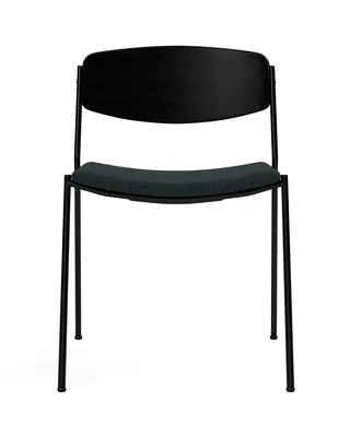 Lynderup Chair Seat upholstered by Fredericia in Connect 60999, Black ash, FSC Mix 70%, Black lacquer – product photo 4 of 4